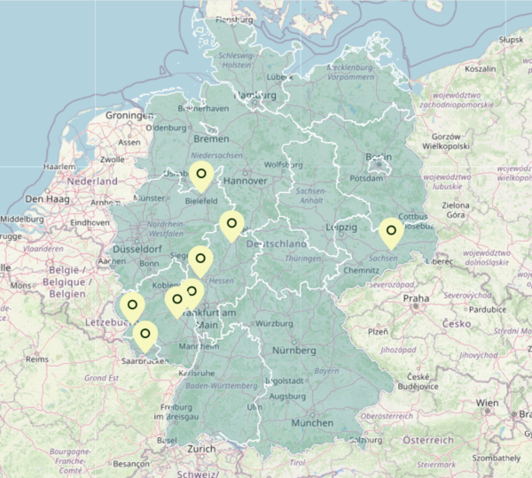 Kartenansicht Screenshot